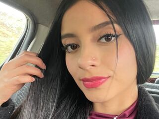 naughty cam girl fingering shaved pussy AshleyNoriega